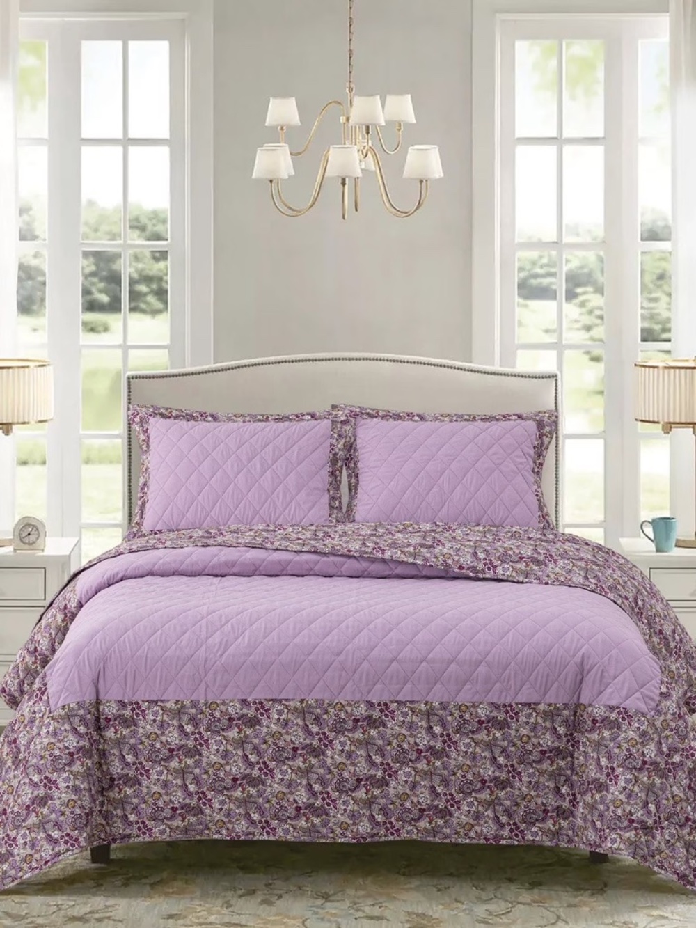 Vera Bradley 3-Piece Quilt Set, Full/Queen